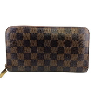LOUIS VUITTON Louis Vuitton Wallet N60003 Zippy Organizer Round Damier Ebene ...